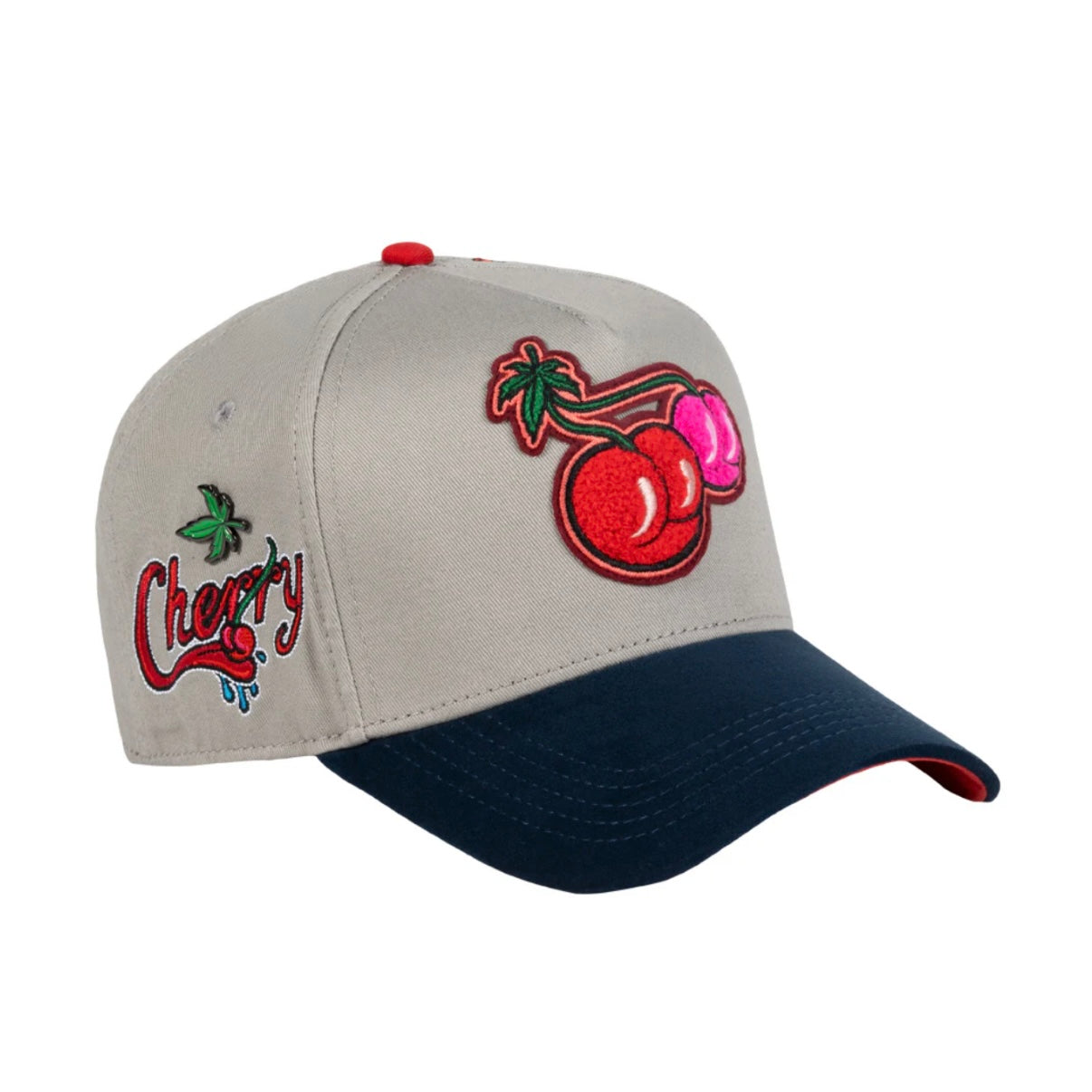 Gorra JC Hats Cherry Gray