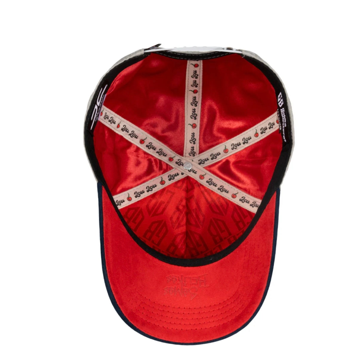 Gorra JC Hats Cherry Gray